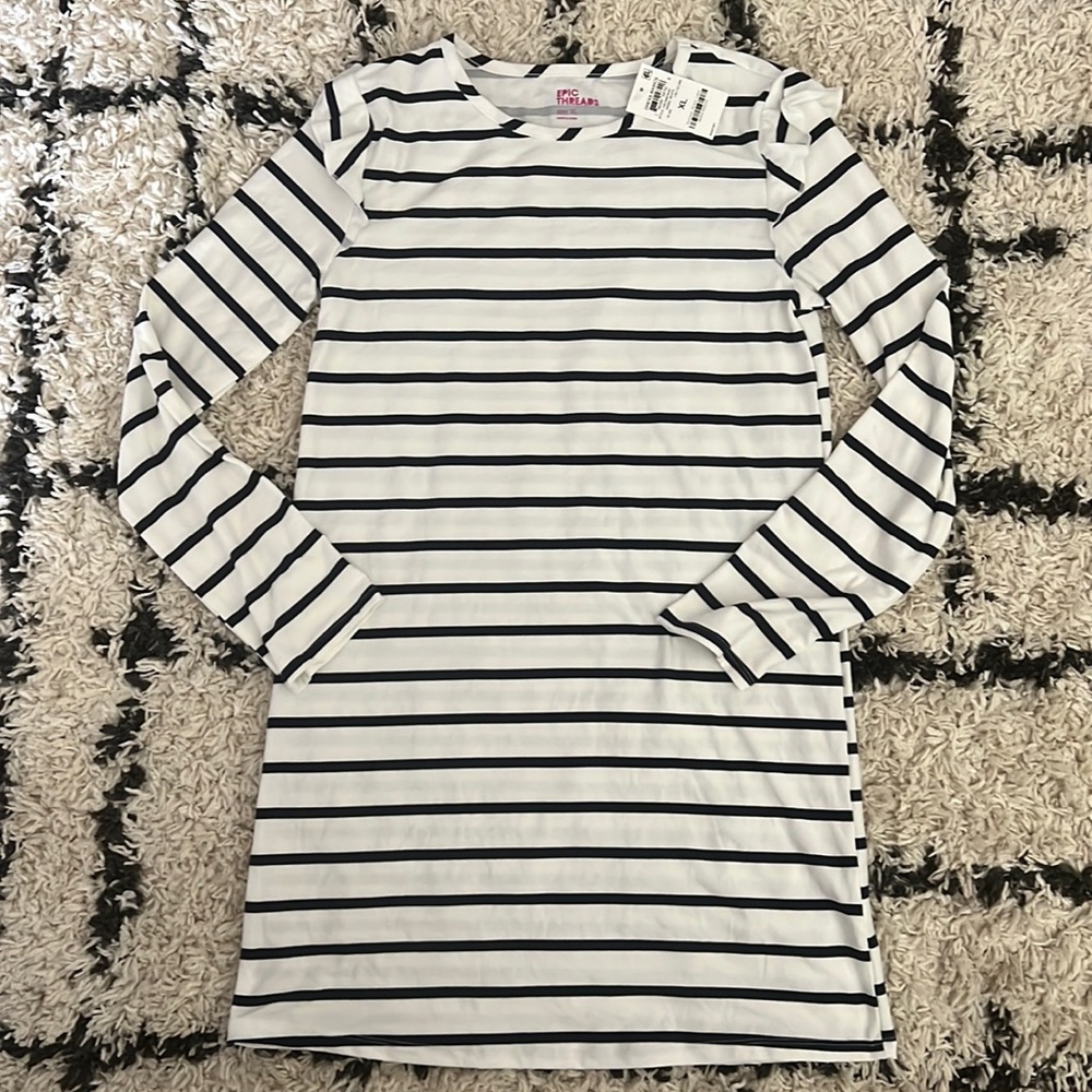 BNWT Girls Epic Threads Jersey Dress Sz XL